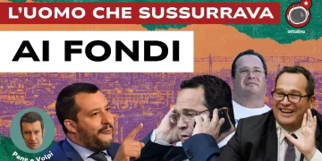 Panorama di Milano. Matteo Salvini e Claudio Durigon in più atteggiamenti in primo piano