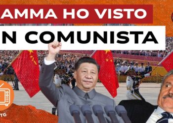 Parata militare cinese. Xi Jinping e Massimo d'Alema in primo piano