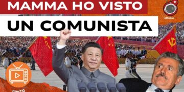 Parata militare cinese. Xi Jinping e Massimo d'Alema in primo piano