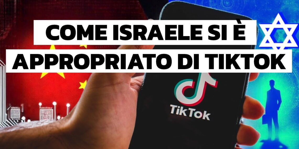 Smartphone con il logo di TikTok