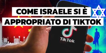 Smartphone con il logo di TikTok