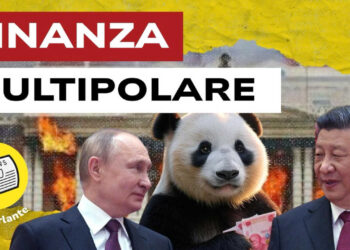Vladimir Putin, un panda e Xi Jinping