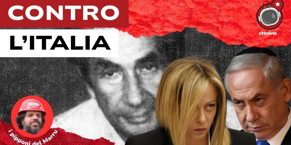 Aldo Moro durante la prigionia. Giorgia Meloni e Benjamin Netanhyau in primo piano