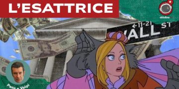 Giorgia Meloni in versione cartone animato