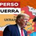 Mappa dell'Ucraina. Donald Trump urla verso Volodymyr Zelensky in lacrime in primo piano