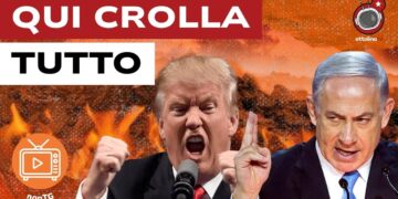 Paesaggio infuocato. Donald Trump e Benjamin Netanhyau in primo piano