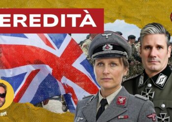 Soldati dell'esercito britannico. Blaise Metreweli e Keir Starmer in primo piano
