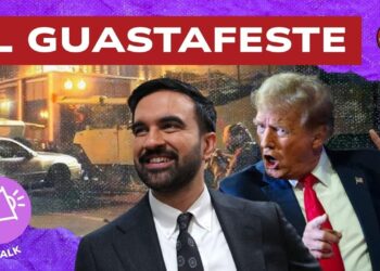 Contesto urbano. Zohran Mamdani e Donald Trump in primo piano
