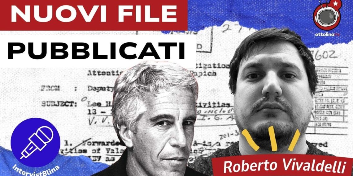 Frammento di file riservato. Jeffrey Epstein e Roberto Vivaldelli in primo piano