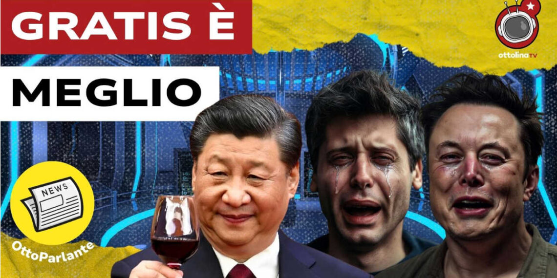 Locale con server. Xi Jinping, Sam Altman e Elon Musk in primo piano