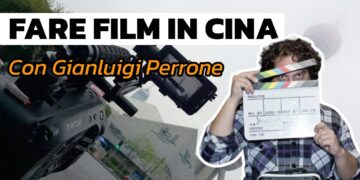 Macchina da presa. Gianluigi Perrone in primo piano