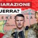 Mappa del Venezuela. Pete Hegseth e Donald Trump in primo piano