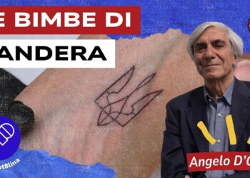 Tatuaggio di Carlo Calenda. Angelo d'Orsi in primo piano
