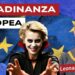 Ursula von der Leyen vestita da vampiro e Leonardo Mellace