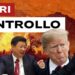 Paesaggio naturale in fiamme. Xi Jinping, Donald Trump e Benjamin Netanhyau in primo piano