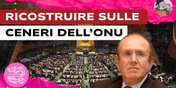 Seduta delle Nazioni Unite. Pino Arlacchi in primo piano
