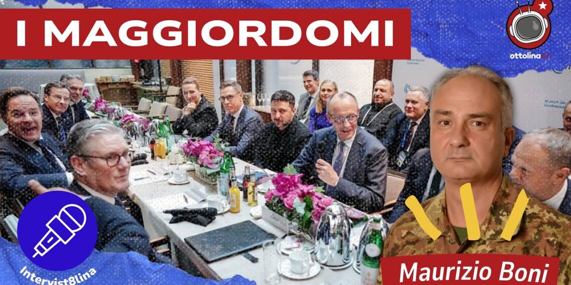 Immagine di gruppo della Conferenza di Monaco. Maurizio Boni in primo piano