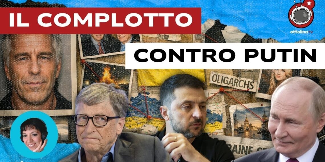 Immagini che riconducono agli Epstein files. Bill Gates, Volodymyr Zelensky e Vladimir Putin in primo piano