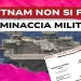 Portaerei USA. Un documento della Marina USA sul Vietnam in primo piano