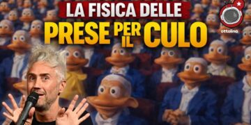 Pubblico di Sanremo trasformato in papere dall'IA della Tim. Vincenzo Schettini in primo piano