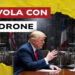 Sala della Conferenza di Monaco. Donald Trump e Giorgia Meloni parlano seduti al tavolo in primo piano