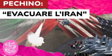 Scenario evocativo di un imminente attacco USA all'Iran