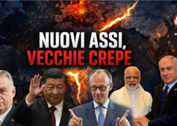 Victor Orban, Xi Jinping, Friedrich Merz, Narendra Modi e Benjamin Netanhyau