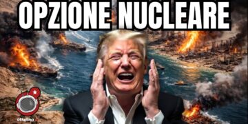 Stretto di Hormuz bombardato e con petroliere in fiamme. Donald Trump disperato in primo piano