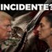 Donald Trump fissa negli occhi Claudia Sheinbaum