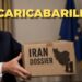 Donald Trump riceve una scatola con la scritta Iran dossier da mani anonime