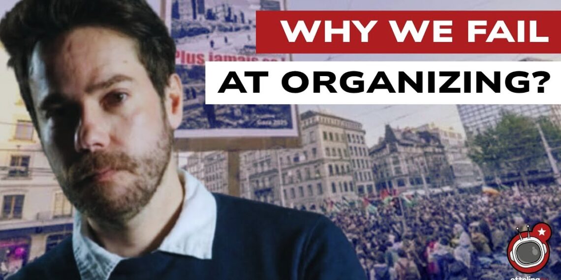 Manifestazione di piazza. Rodrigo Nunes in primo piano