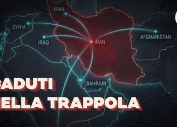 Mappa dell'Iran e dei Paesi confinanti