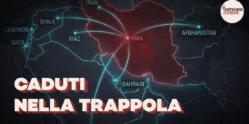 Mappa dell'Iran e dei Paesi confinanti