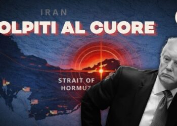 Mirino sullo Stretto di Hormuz. Donald Trump pensieroso in primo piano