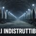 Tunnel sotterraneo con schieramento di missili