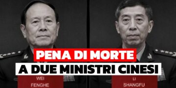 Foto segnaletiche di Wei Fenghe e Li Shangfu