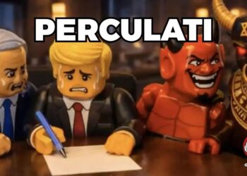 Frame di un video della Lego della resistenza iraniana