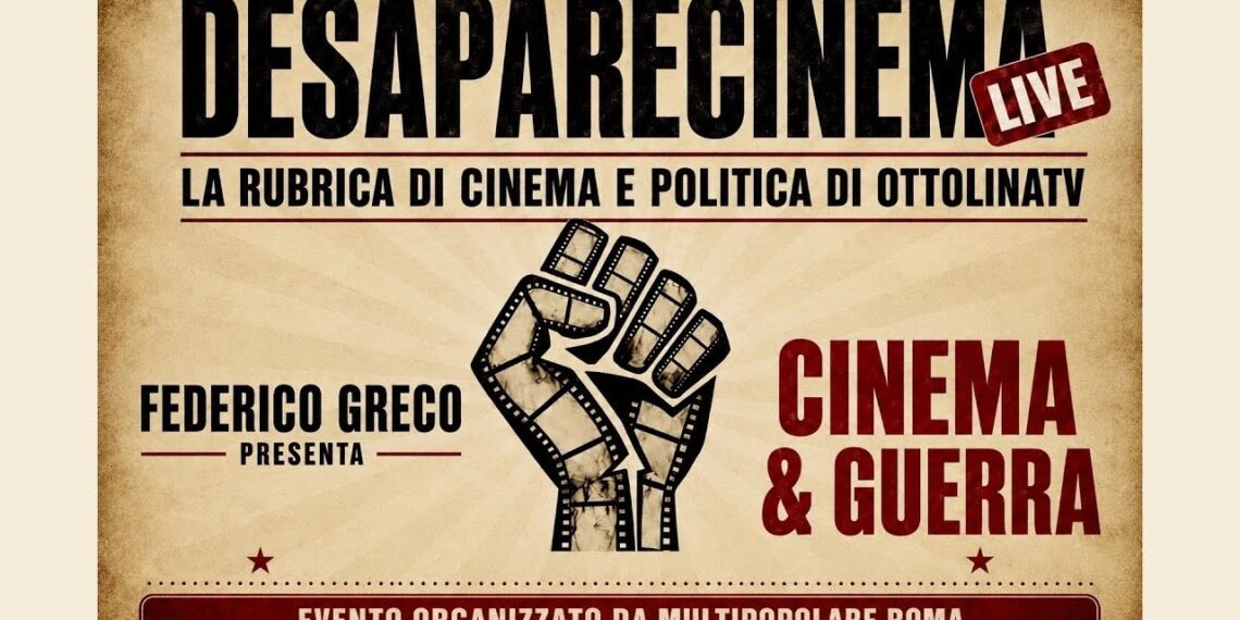 Locandina dell'evento a Roma con Federico Greco