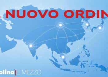 Mappa del mondo con alcune connessioni