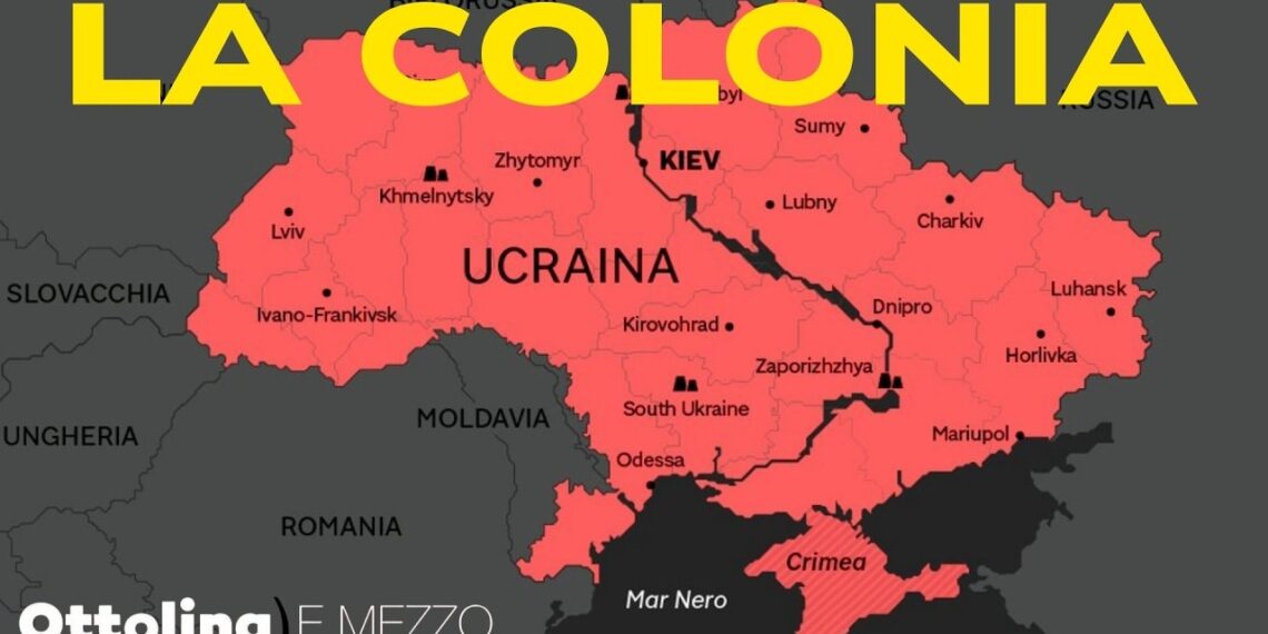 Mappa dell'Ucraina