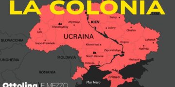 Mappa dell'Ucraina