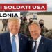 Soldati polacchi. Donald Trump e Donald Tusk in primo piano