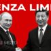 Vladimir Putin stringe la mano a Xi Jinping