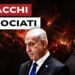 Benjamin Netanhyau e Masoud Pezeshkian uno di spalle all'altro