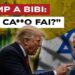 Donald Trump sgrida Benjamin Netanhyau