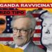 E.T, Steven Spielberg e Donald Trump. Bandiera USA sullo sfondo
