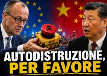 Friedrich Merz porge a Xi Jinping il pulsante rosso dell'autodistruzione