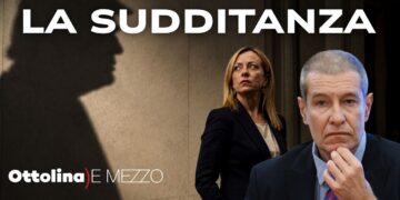 Giorgia Meloni guarda l'ombra di Donald Trump. Alessandro Volpi in primo piano