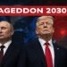 Mappa del mondo. Vladimir Putin, Donald Trump e Volodymyr Zelensky in primo piano