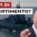 Nave da guerra. Vladimir Putin in primo piano
